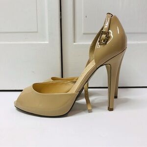 IVANKA TRUMP Beige Peep Toe Stilettos Size 9 ❗️PRICE IS FIRM❗️